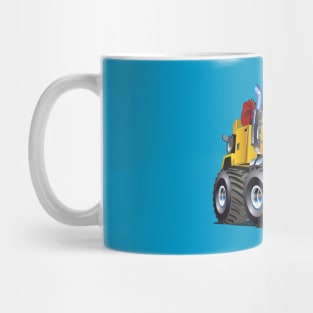 Cartoon Monster Tow Truck Mug